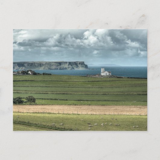 Carte Postale Chaussée côtière du comté d'Antrim, Irlande du Nor (Devant)