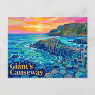 Carte Postale Chaussée des Géants Irlande du Nord