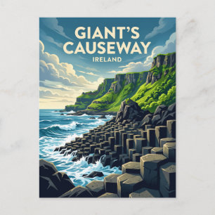 Carte Postale Chaussée du Géant Irlande