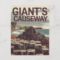 Chaussée du Géant Irlande Illustration Art de Voya