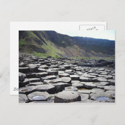 Carte Postale chaussée géante5, Irlande (Devant / Derrière)