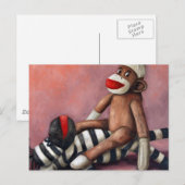 Carte Postale Chaussettes Sale 3 Jouer Sale (Devant / Derrière)