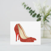 Carte Postale chaussons rubis (Debout devant)