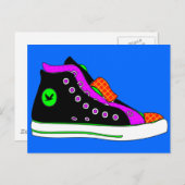 Carte Postale chaussure (Devant / Derrière)