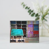 Carte Postale Chaussure, Banc de brillance, Alpine, TX (Debout devant)