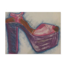 Chaussure colorée fabuleuse