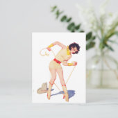 Carte Postale Chaussure Cravate Cowgirl (Debout devant)