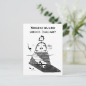 Carte Postale Chaussure de Cendrillon (Debout devant)