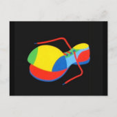 Carte Postale Chaussure de clown (Devant)