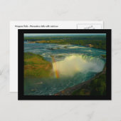 Carte Postale chaussure de niagara falls (Devant / Derrière)