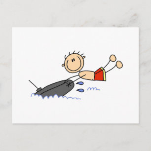 Carte Postale Chaussure Figure Tubing Tshirts et cadeaux