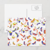 Carte Postale Chaussure Galore (Devant / Derrière)