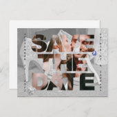 Carte Postale Chaussure nuptiale Classy Diamond Heart Sapphire M (Devant / Derrière)