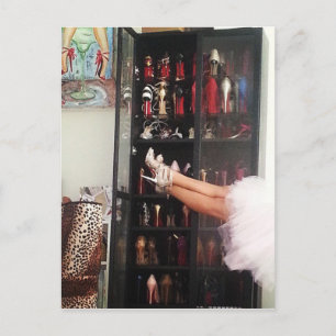 Carte Postale Chaussure Princesse