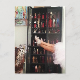 Carte Postale Chaussure Princesse