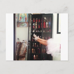 Carte Postale Chaussure Princesse