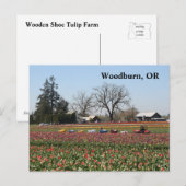 Carte Postale Chaussure Train (Devant / Derrière)