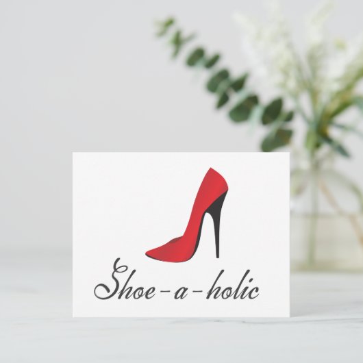 Carte Postale Chaussure-un-holic (Debout devant)