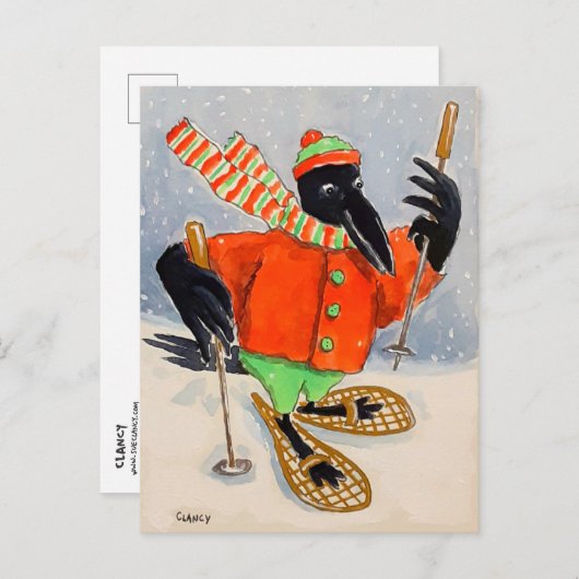 Carte postale Chaussures (Devant / Derrière)