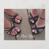 Carte postale Chaussures (Devant)