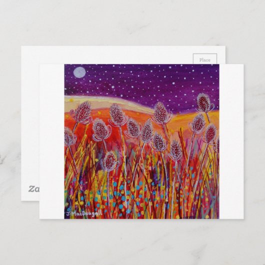 Carte Postale Chaussures d'automne (Devant / Derrière)