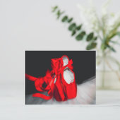 Carte postale Chaussures de ballet (Debout devant)