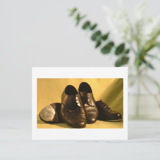 Carte Postale Chaussures de danse (Debout devant)