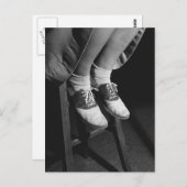 Carte Postale Chaussures de selle, 1934 (Devant / Derrière)