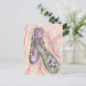 Carte Postale Chaussures douces irlandaises (Debout devant)