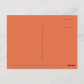 Carte Postale CHAUSSURES HALLOWEEN éffrayantes, PORTANT DE LA BI (Dos)