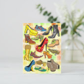 Carte Postale Chaussures pour femmes (Debout devant)