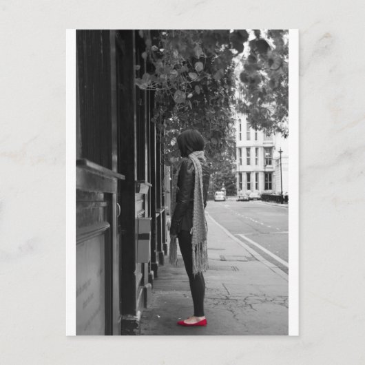 Carte Postale Chaussures rouges (Devant)