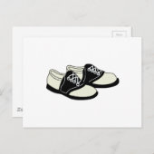 Carte Postale Chaussures Saddle (Devant / Derrière)