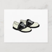 Carte Postale Chaussures Saddle (Devant)