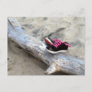 Carte Postale Chaussures sur la plage