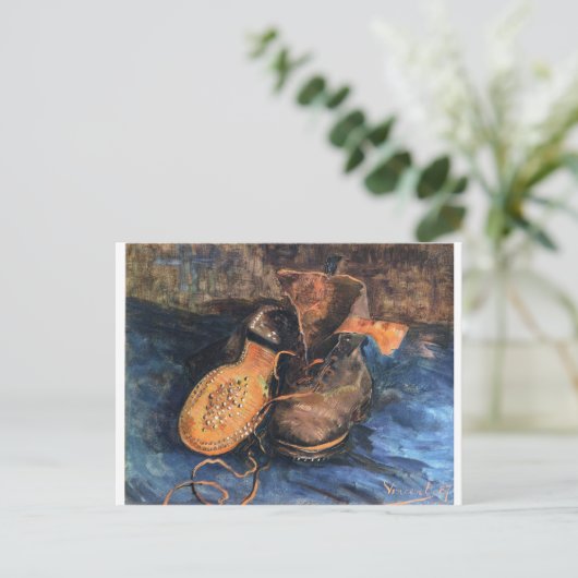 Carte Postale Chaussures - Vincent Van Gogh (Debout devant)