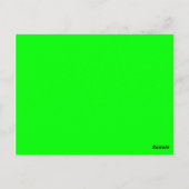 Carte Postale chaux de couleur (Dos)