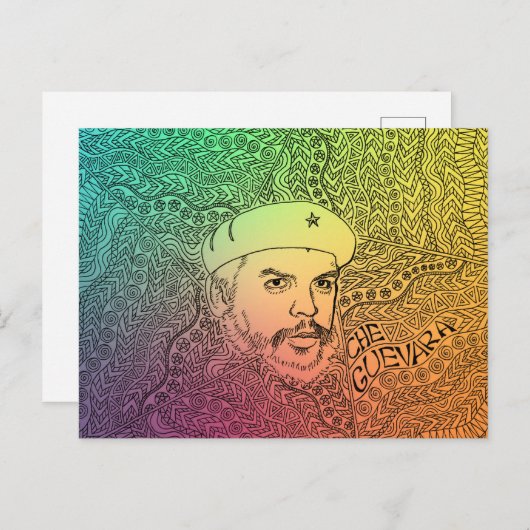 Carte postale Che Guevara (Devant / Derrière)