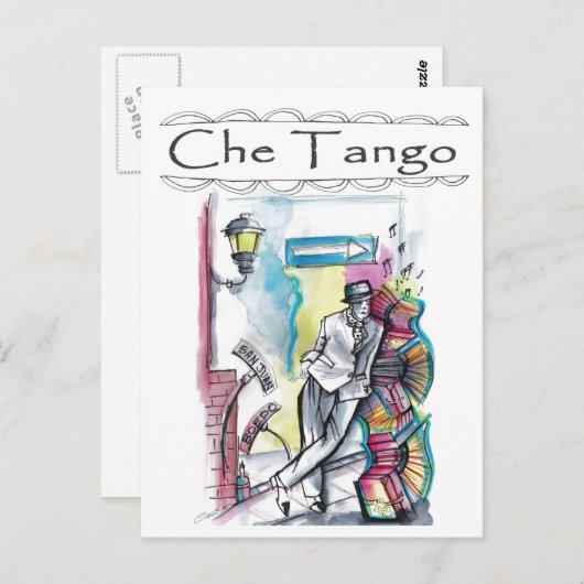 Carte Postale Che Tango (Devant / Derrière)