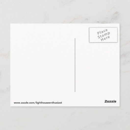 Carte Postale Cheboygan (Dos)