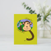 Carte Postale Cheeky Monkey (Debout devant)