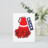Carte Postale Cheer Megaphone (Debout devant)