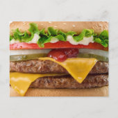 Carte Postale Cheeseburger (Devant)