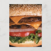 Carte Postale Cheeseburger (Devant)
