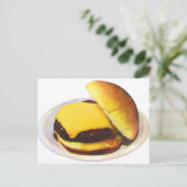 Carte Postale Cheeseburger 1955 (Debout devant)