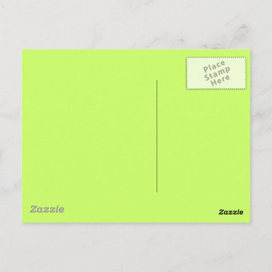 Carte Postale Cheeseburger rétro (Dos)