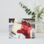Carte postale Cheesecake (Debout devant)