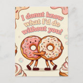 Carte Postale Cheesy Donuts Love (Devant)