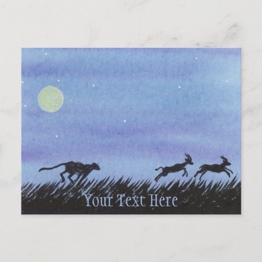 Carte Postale Cheetah (Devant)