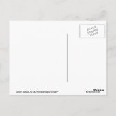 Carte Postale Cheetah (Dos)